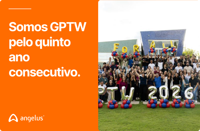 Angelus Odonto conquista a certificação GPTW pelo quinto ano consecutivo, reforçando seu compromisso com um excelente ambiente de trabalho.